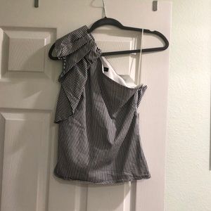 Banana Republic One Shoulder Top with Bow